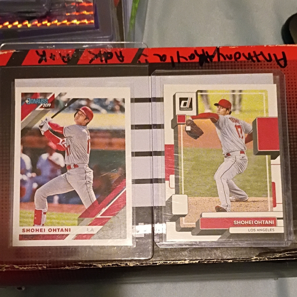 Shohei Ohtani Baseball Cards One Rookie Cup- Red and White